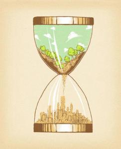 Earth in an Hourglass